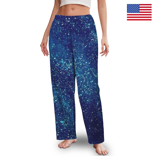 Custom Women's Pajama Trousers without Pockets (Model Sets 02) | Ships from USA