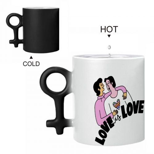 Couples Symbol Discoloration Mug