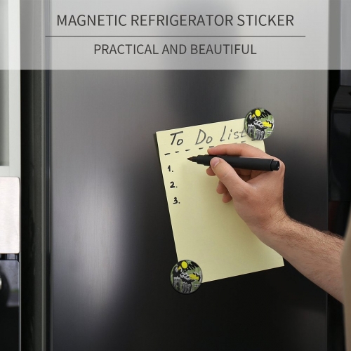 Refrigerator Magnetic Sticker