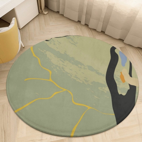 Coral Velvet Floor Mat（90*90cm）