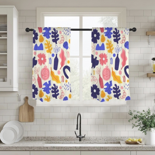 Window Curtain 28"x40" (2-Piece)(Made in Queens)