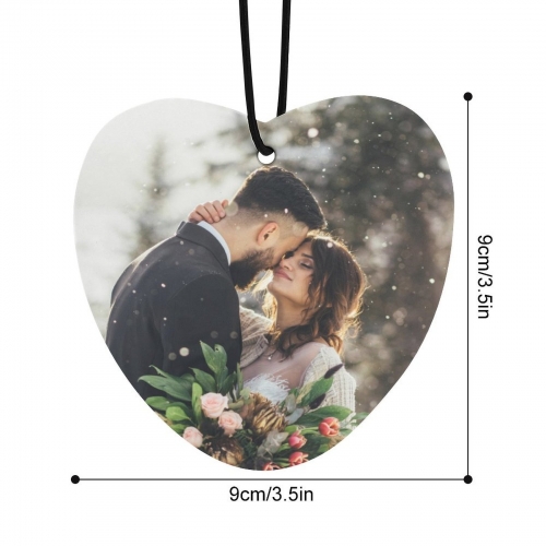 Car Air Freshener (One Pcs)(Love Form/Rhombus)