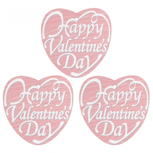 Car Air Freshener (Three Pcs)(Love Form/Rhombus)