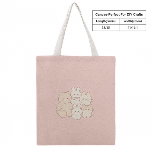 Canvas Tote Bag 38 x 41cm ( One Side Printing )