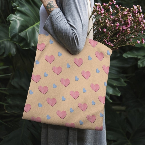 Canvas Tote Bag 38 x 46cm ( Two-Sided Printing )