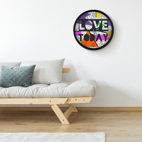 Round Wall Clock