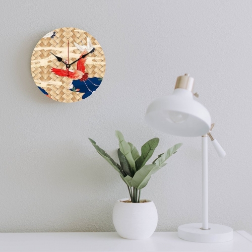 Wooden Wall Clock Without Scale