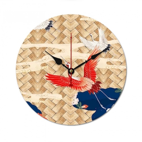 Wooden Wall Clock Without Scale