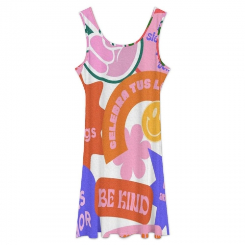 Custom All Over Print Sleeveless Dress