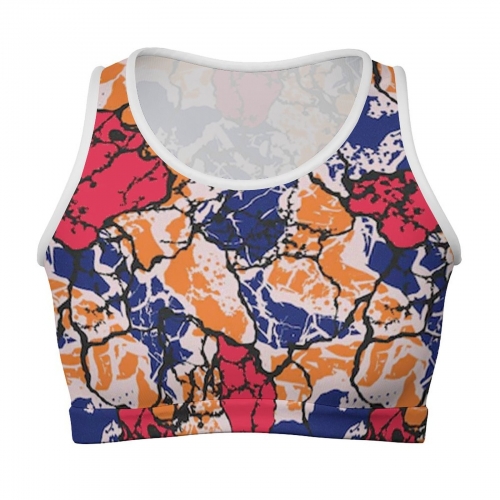 All Over Print Sports Bra