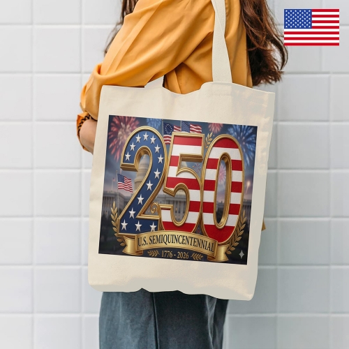 Cotton Tote Bag (One Side Printing) | Ships from USA