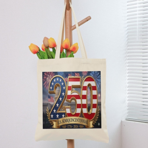 Cotton Tote Bag (One Side Printing) | Ships from USA