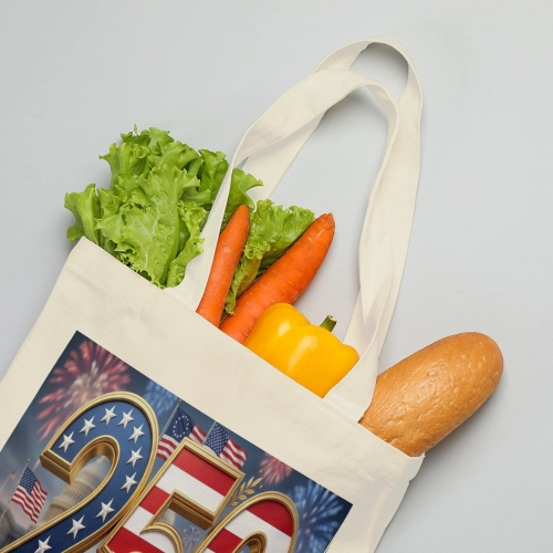 Cotton Tote Bag (One Side Printing) | Ships from USA