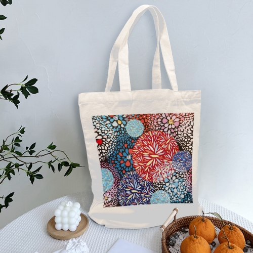 Cotton Tote Bag (Two Sides with Different Printing)(Made in USA)