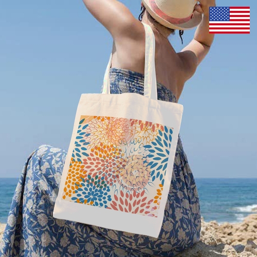 Cotton Tote Bag (Two Sides with Different Printing) | Ships from USA