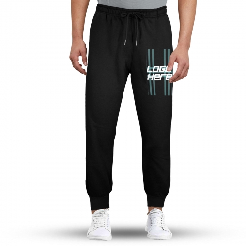 Unisex Fleece Sweatpants (Left Printing)(Made in USA)