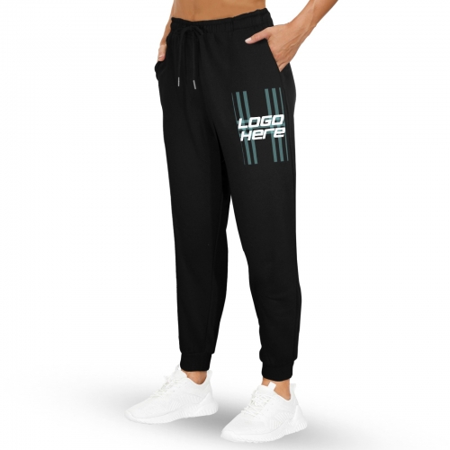 Unisex Fleece Sweatpants (Left Printing)(Made in USA)