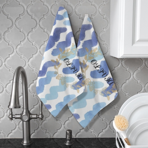 Kitchen Towel 40X60cm(One Side Printing)(Pack of 2)(Made in USA)