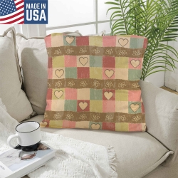 Custom Pillow Case 18x18inch (One Side Printing)(Made in USA)