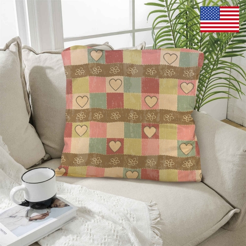 Custom Pillow Case 18x18inch (One Side Printing) | Ships from USA