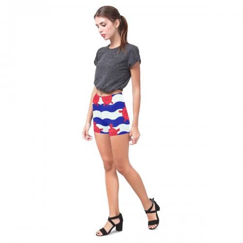 All-Over Skinny Shorts (Model L04)