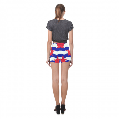 All-Over Skinny Shorts (Model L04)