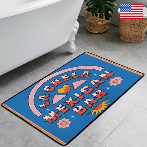 31x20 Inch Area Rug with Black Binding | Ships from USA