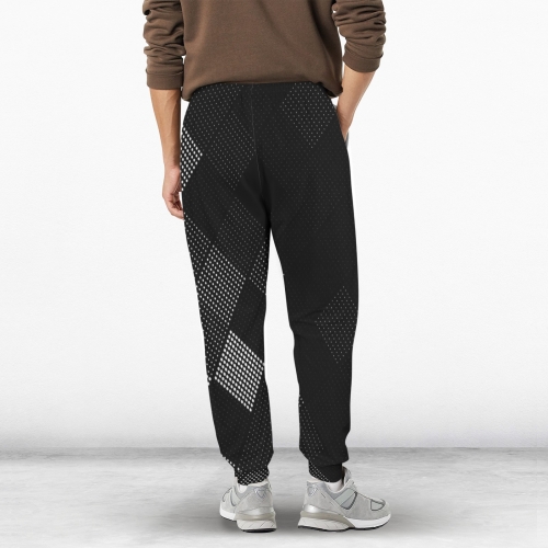 Men's Fleece Casual Sweatpants (Model L79)