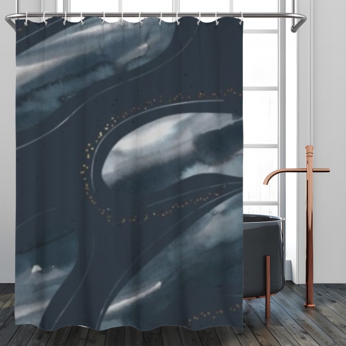 Shower Curtain 60x72inch（Made in Queens）