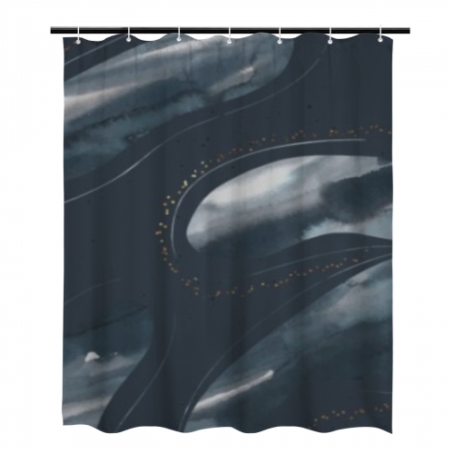 Shower Curtain 60x72inch（Made in Queens）