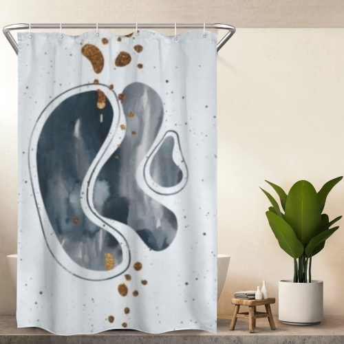 Shower Curtain 48x72inch（Made in Queens）