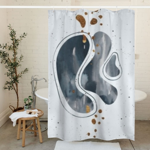 Shower Curtain 48x72inch（Made in Queens）