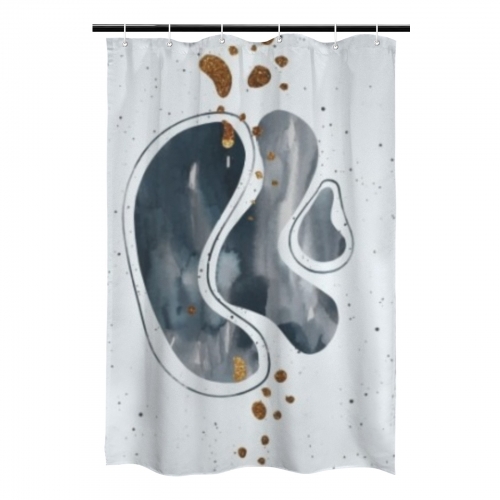 Shower Curtain 48x72inch（Made in Queens）