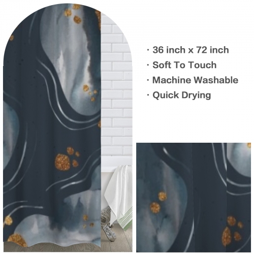 Shower Curtain 36x72inch（Made in Queens）
