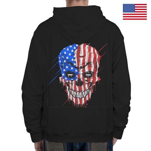 Custom Men's Hoodie(Model H03)（Back Printing）| Ships from USA
