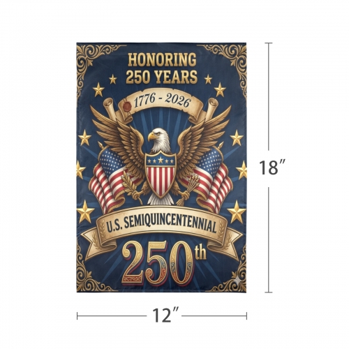 Garden Flag 12''x18''(One Side Printing) | Ships from USA