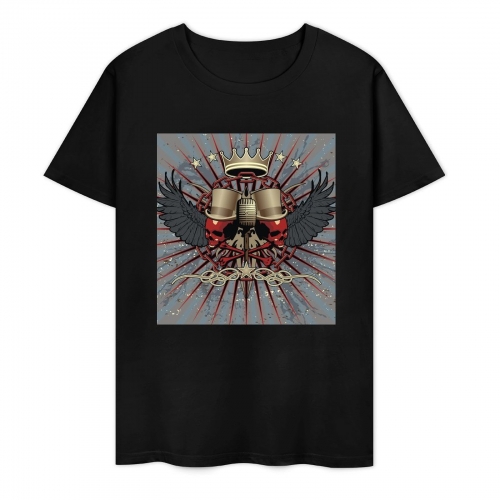 Men's Cotton T-Shirt (Front Printing)