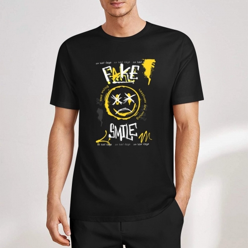 Men's Cotton T-Shirt (Two Sides Printing)