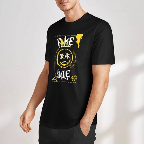 Men's Cotton T-Shirt (Two Sides Printing)