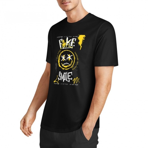 Men's Cotton T-Shirt (Two Sides Printing)