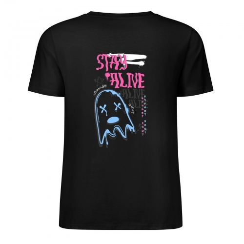 Men's Cotton T-Shirt (Two Sides Printing)