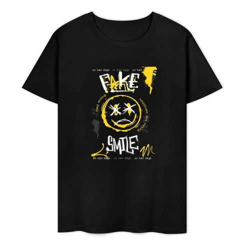 Men's Cotton T-Shirt (Two Sides Printing)
