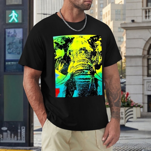 Men's Short Sleeve T-shirt(Front Printing)
