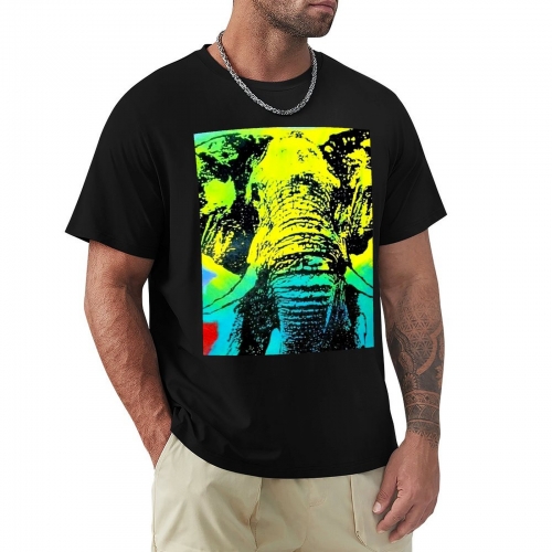 Men's Short Sleeve T-shirt(Front Printing)