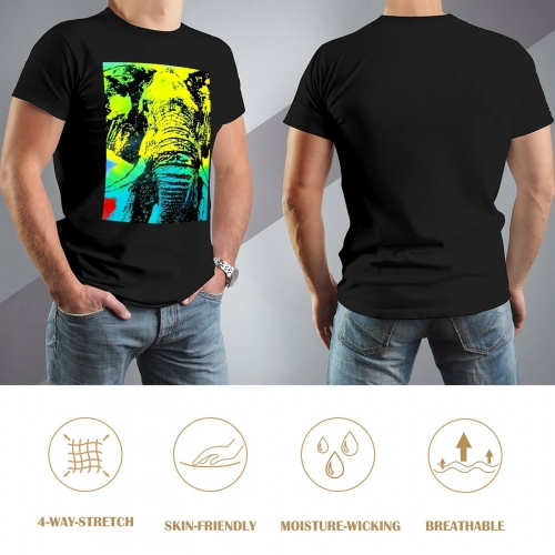 Men's Short Sleeve T-shirt(Front Printing)