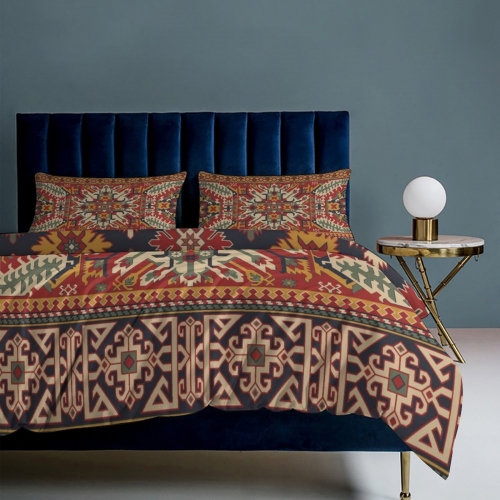 3-Piece Bedding Set (1 Duvet Cover + 2 Pillow Shams) – 79"×90"