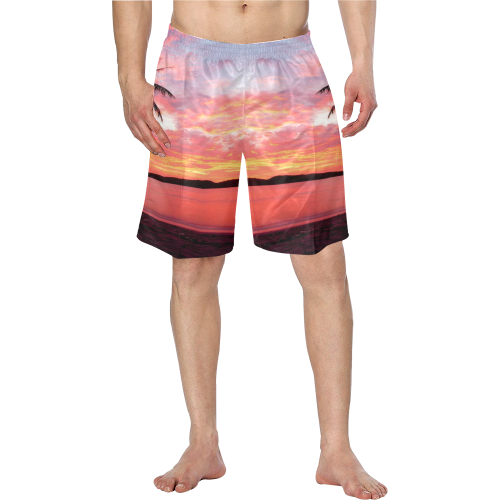 Men's Beach Shorts (Model L21)