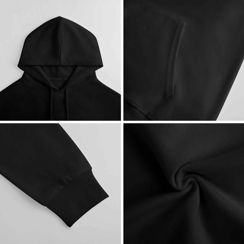 Unisex Cotton Hooded Sweatshirt