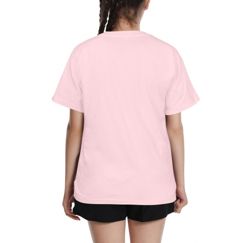 Custom Girl's T-Shirt(Front Printing) (Made in USA)