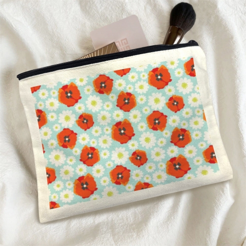 Cosmetic Bag (DTF)(22.5*17.5CM)(Front Printing)(Made in USA)